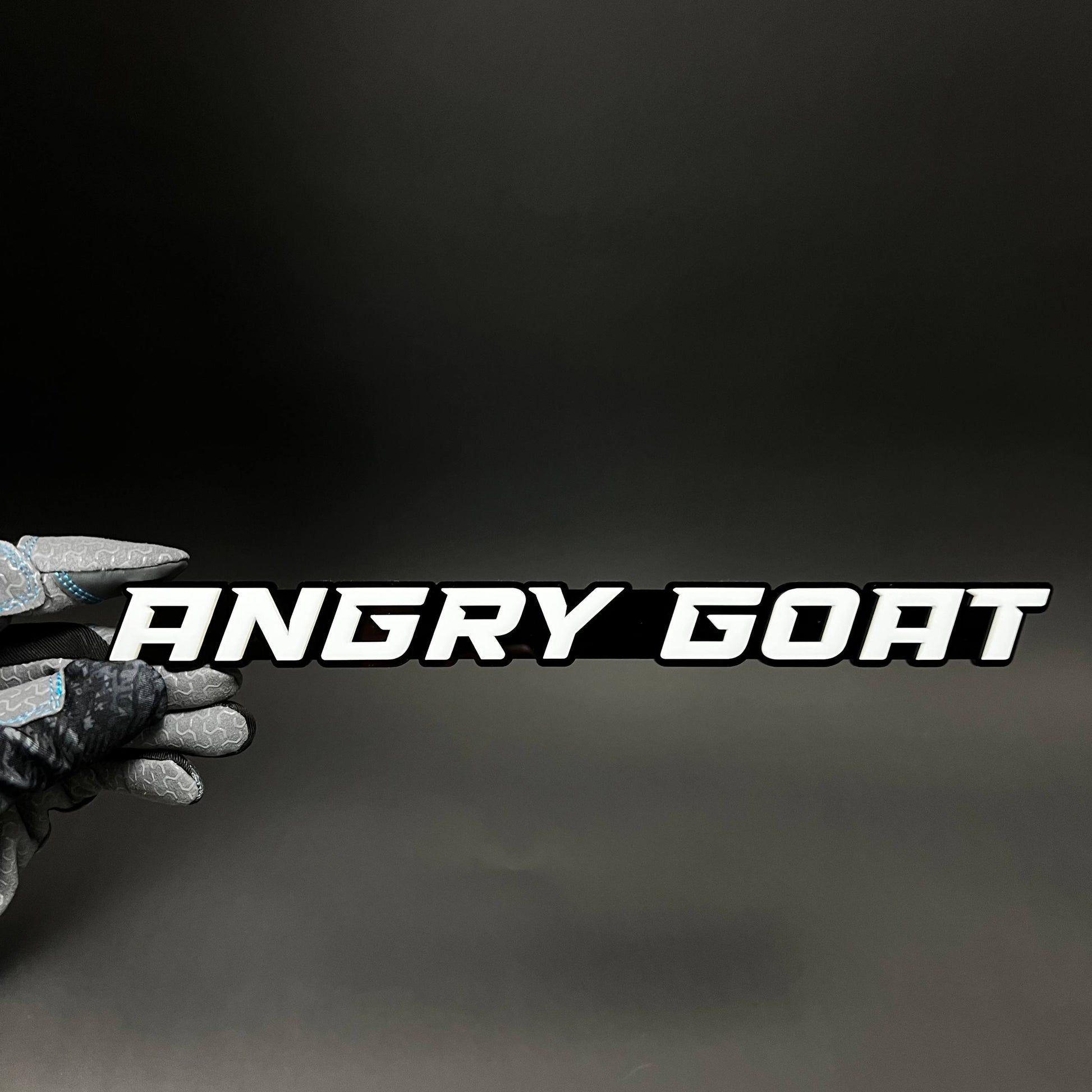 1PC ANGRY GOAT 3D Acrylic Badge - Car Truck Emblem Fender Tailgate Trunk Sticker