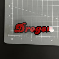 1PC Drogon 3D Acrylic Badge - Car Truck Emblem Fender Tailgate Trunk Sticker