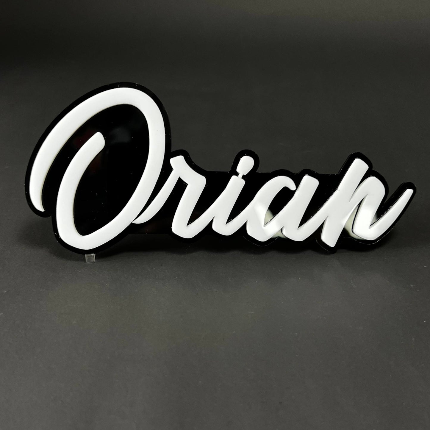 1PC Oriah 3D Acrylic Badge - Car Truck Emblem Fender Tailgate Trunk Sticker