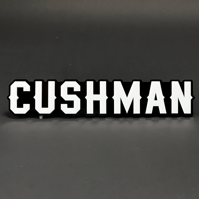 1PC CUSHMAN 3D Acrylic Badge - Car Truck Emblem Fender Tailgate Trunk Sticker