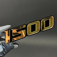 1PC 1500 3D Acrylic Badge - Car Truck Emblem Fender Tailgate Trunk Sticker