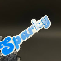 1PC Sparky 3D Acrylic Badge - Car Truck Emblem Fender Tailgate Trunk Sticker