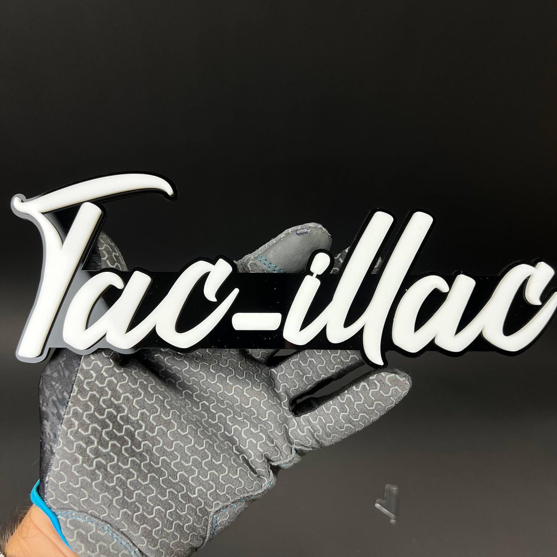 1PC Tac-illac 3D Acrylic Badge - Car Truck Emblem Fender Tailgate Trunk Sticker