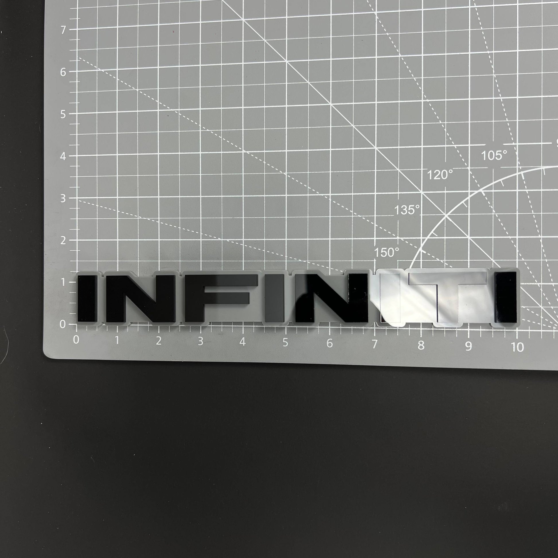 1PC INFINITI 3D Acrylic Badge - Car Truck Emblem Fender Tailgate Trunk Sticker