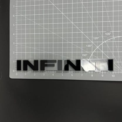 1PC INFINITI 3D Acrylic Badge - Car Truck Emblem Fender Tailgate Trunk Sticker