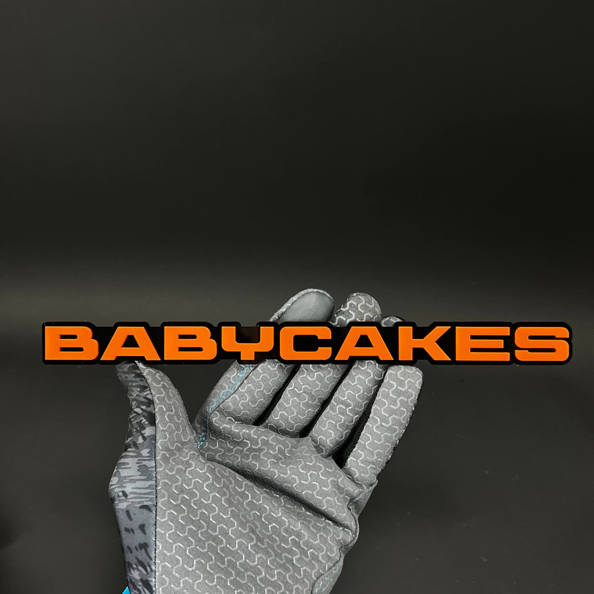 1PC BABYCAKES 3D Acrylic Badge - Car Truck Emblem Fender Tailgate Trunk Sticker