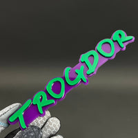 1PC TROGDOR 3D Acrylic Badge - Car Truck Emblem Fender Tailgate Trunk Sticker