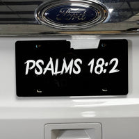 1PC PSALMS 18:2 3D Acrylic Badge - Car Truck Emblem Fender Sticker