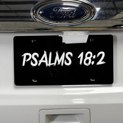 1PC PSALMS 18:2 3D Acrylic Badge - Car Truck Emblem Fender Sticker