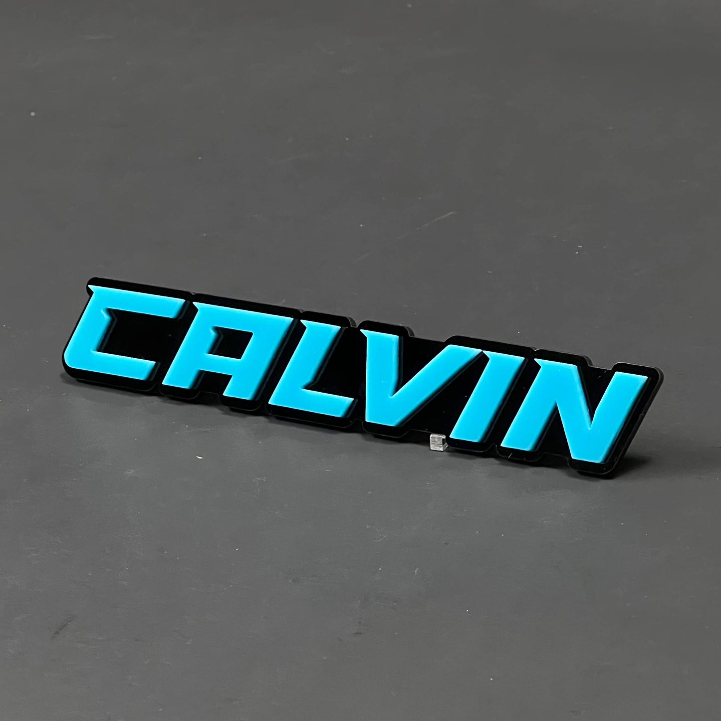 1PC CALVIN 3D Acrylic Badge - Car Truck Emblem Fender Tailgate Trunk Sticker