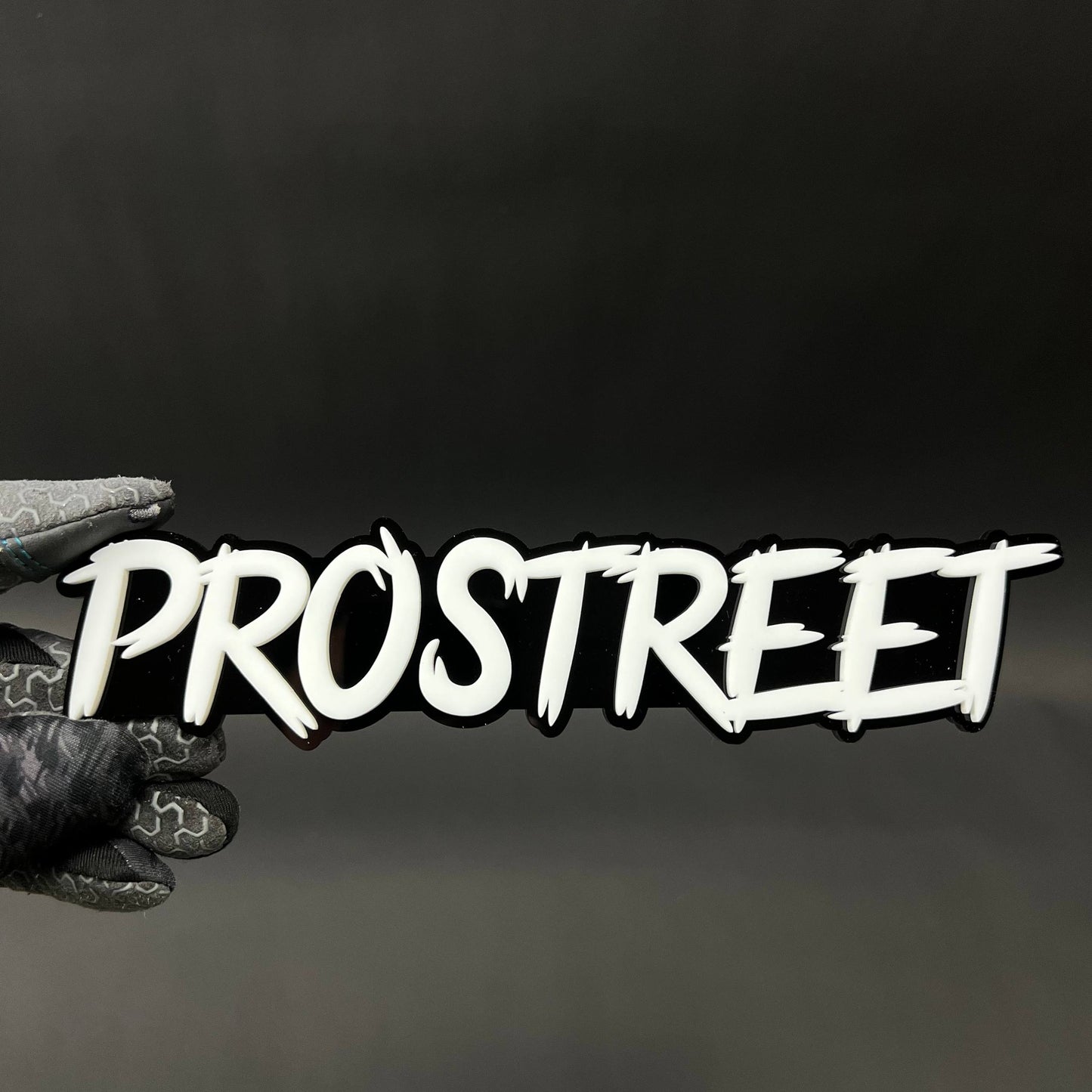 1PC PROSTREET 3D Acrylic Badge - Car Truck Emblem Fender Tailgate Trunk Sticker