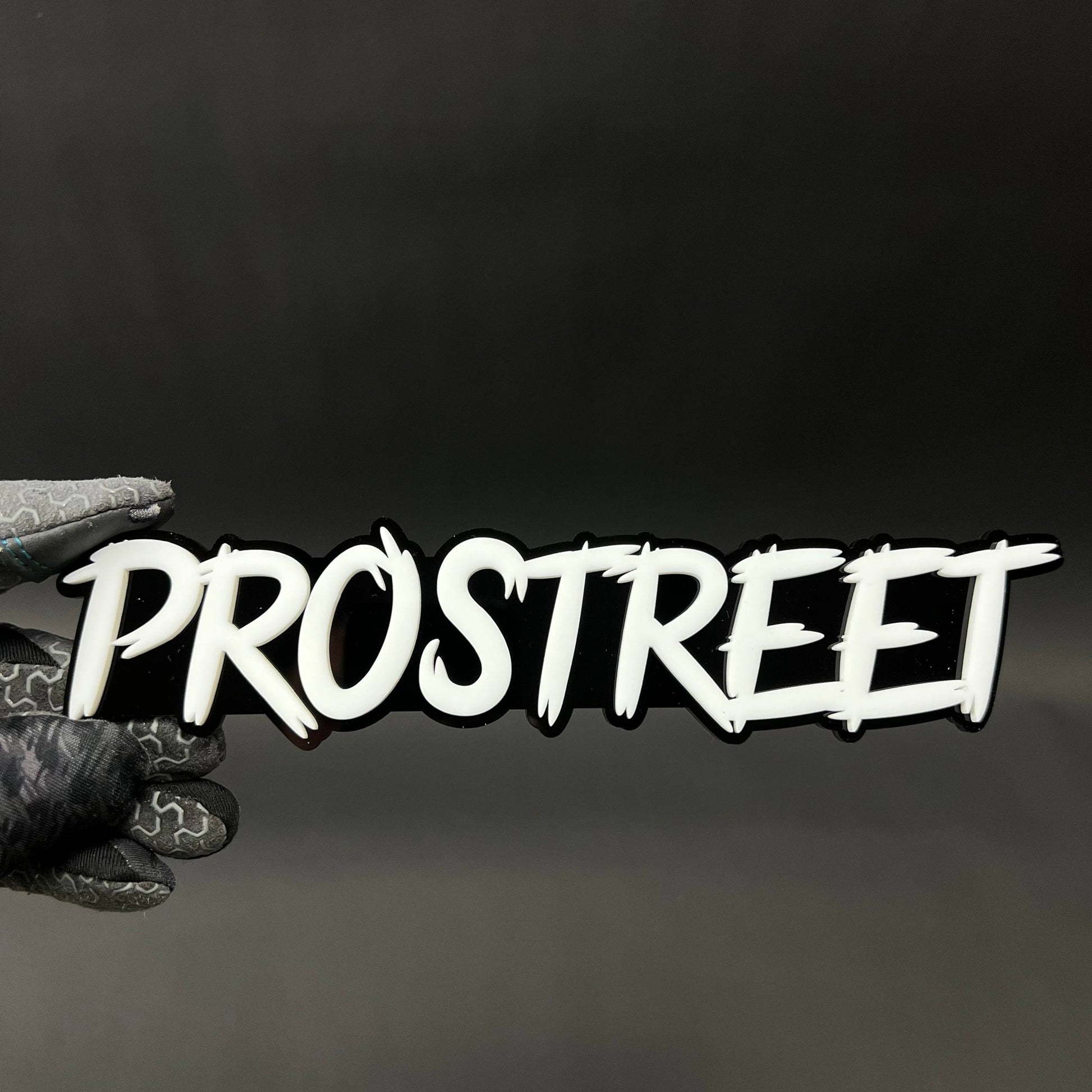 1PC PROSTREET 3D Acrylic Badge - Car Truck Emblem Fender Tailgate Trunk Sticker