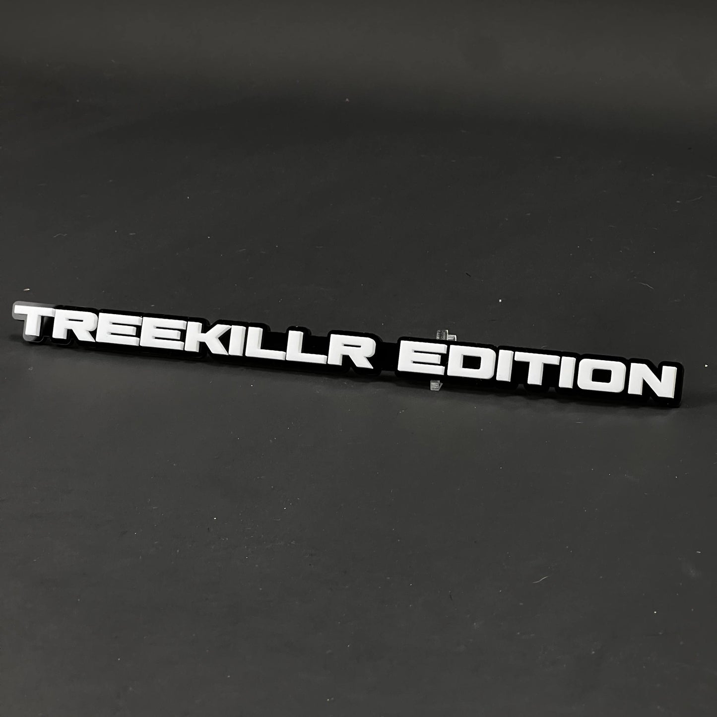 1PC TREEKILLR EDITION 3D Acrylic Badge - Car Truck Emblem Fender Sticker