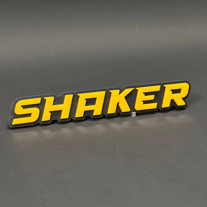 1PC SHAKER 3D Acrylic Badge - Car Truck Emblem Fender Tailgate Trunk Sticker