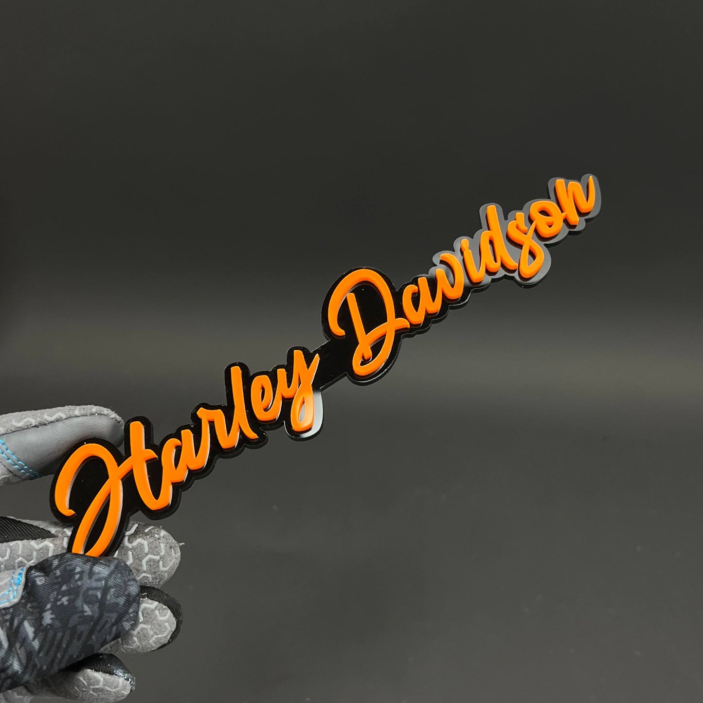 1PC Harley Davidson 3D Acrylic Badge - Car Truck Emblem Fender Sticker
