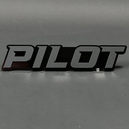 1PC PILOT 3D Acrylic Badge - Car Truck Emblem Fender Tailgate Trunk Sticker