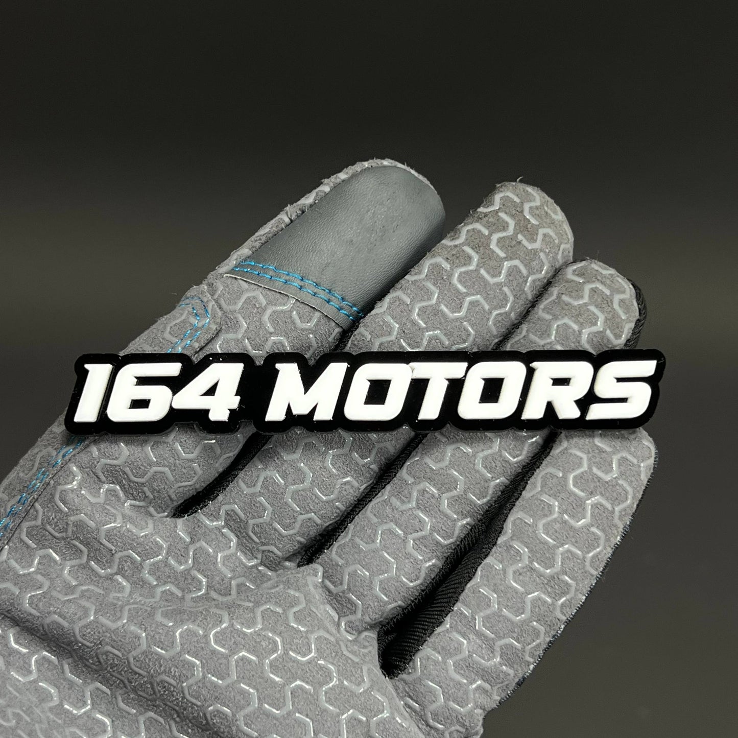 1PC 164 MOTORS 3D Acrylic Badge - Car Truck Emblem Fender Tailgate Trunk Sticker