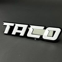 1PC TACO 3D Acrylic Badge - Car Truck Emblem Fender Tailgate Trunk Sticker