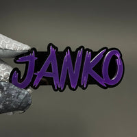 1PC JANKO 3D Acrylic Badge - Car Truck Emblem Fender Tailgate Trunk Sticker