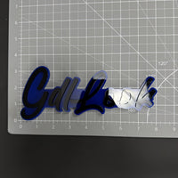 1PC Gdl-Look 3D Acrylic Badge - Car Truck Emblem Fender Tailgate Trunk Sticker