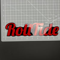 1PC RollTide 3D Acrylic Badge - Car Truck Emblem Fender Tailgate Trunk Sticker
