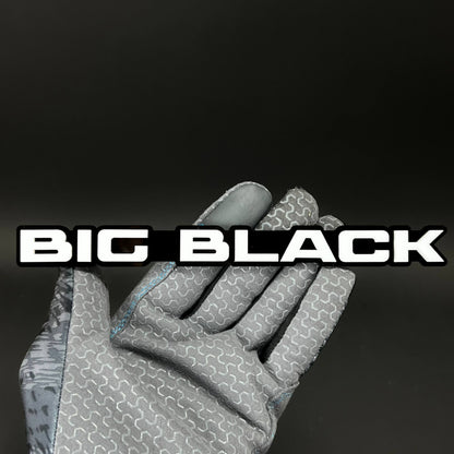 1PC BIG BLACK 3D Acrylic Badge - Car Truck Emblem Fender Tailgate Trunk Sticker