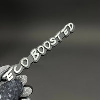 1PC ECO BOOSTED 3D Acrylic Badge - Car Truck Emblem Fender Sticker