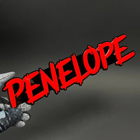 1PC PENELOPE 3D Acrylic Badge - Car Truck Emblem Fender Tailgate Trunk Sticker
