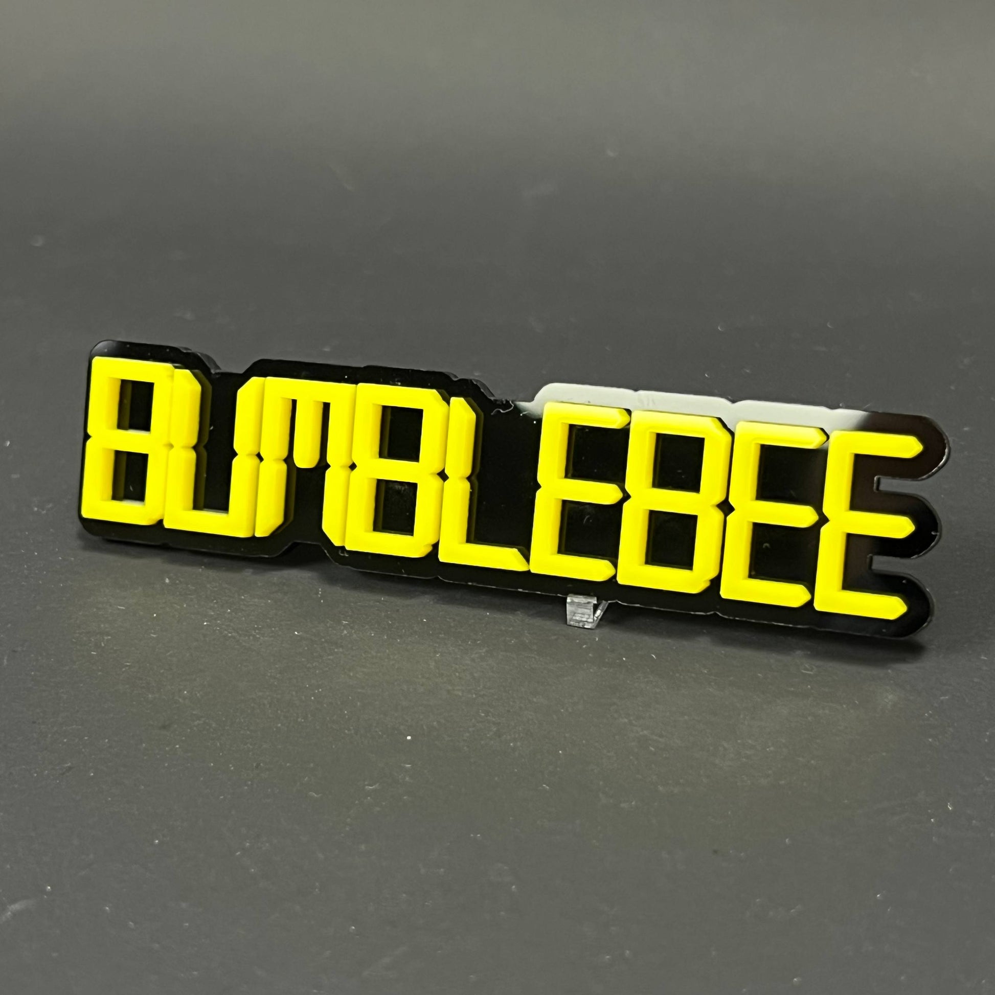1PC BUMBLEBEE 3D Acrylic Badge - Car Truck Emblem Fender Tailgate Trunk Sticker
