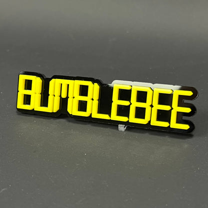 1PC BUMBLEBEE 3D Acrylic Badge - Car Truck Emblem Fender Tailgate Trunk Sticker