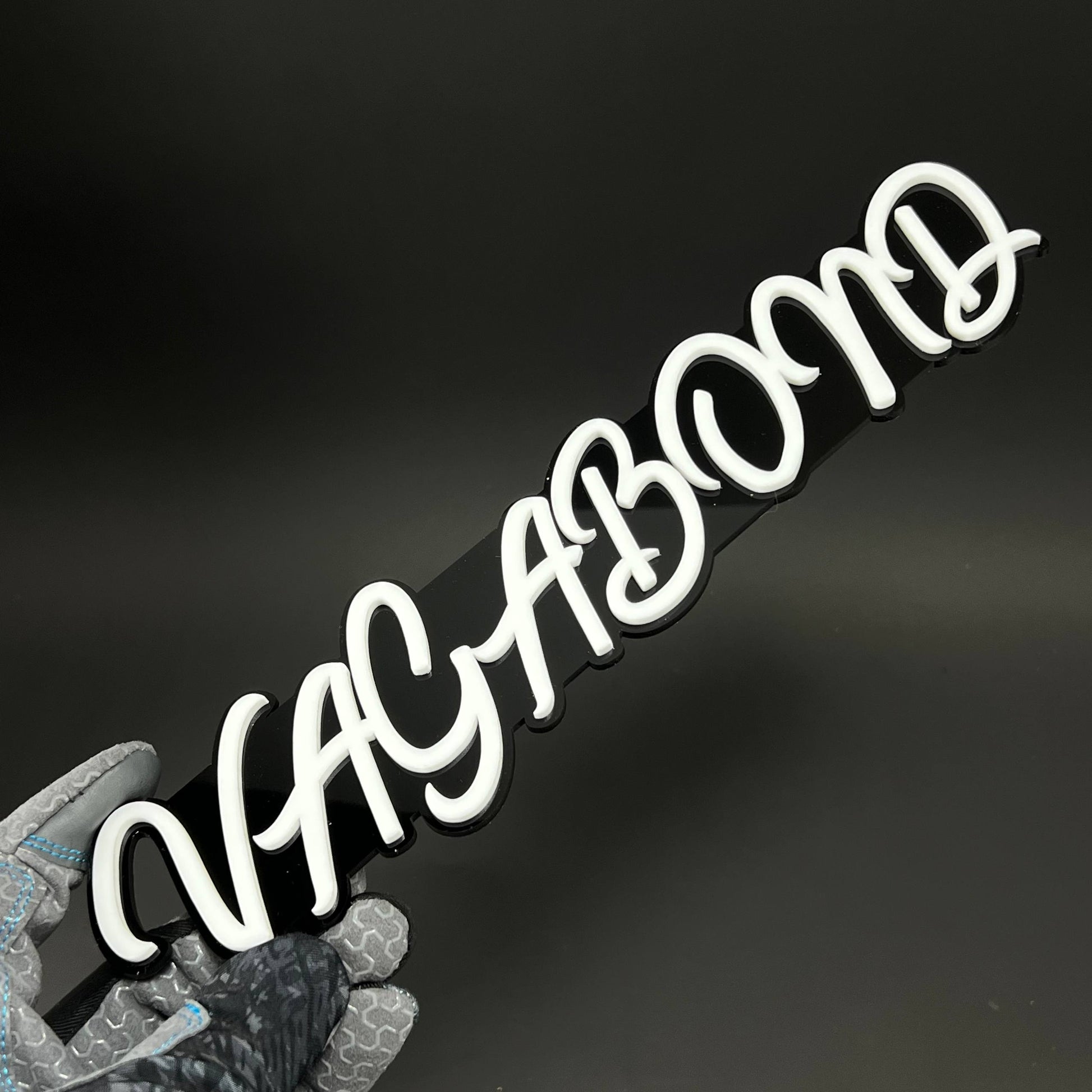 1PC VAGABOND 3D Acrylic Badge - Car Truck Emblem Fender Tailgate Trunk Sticker