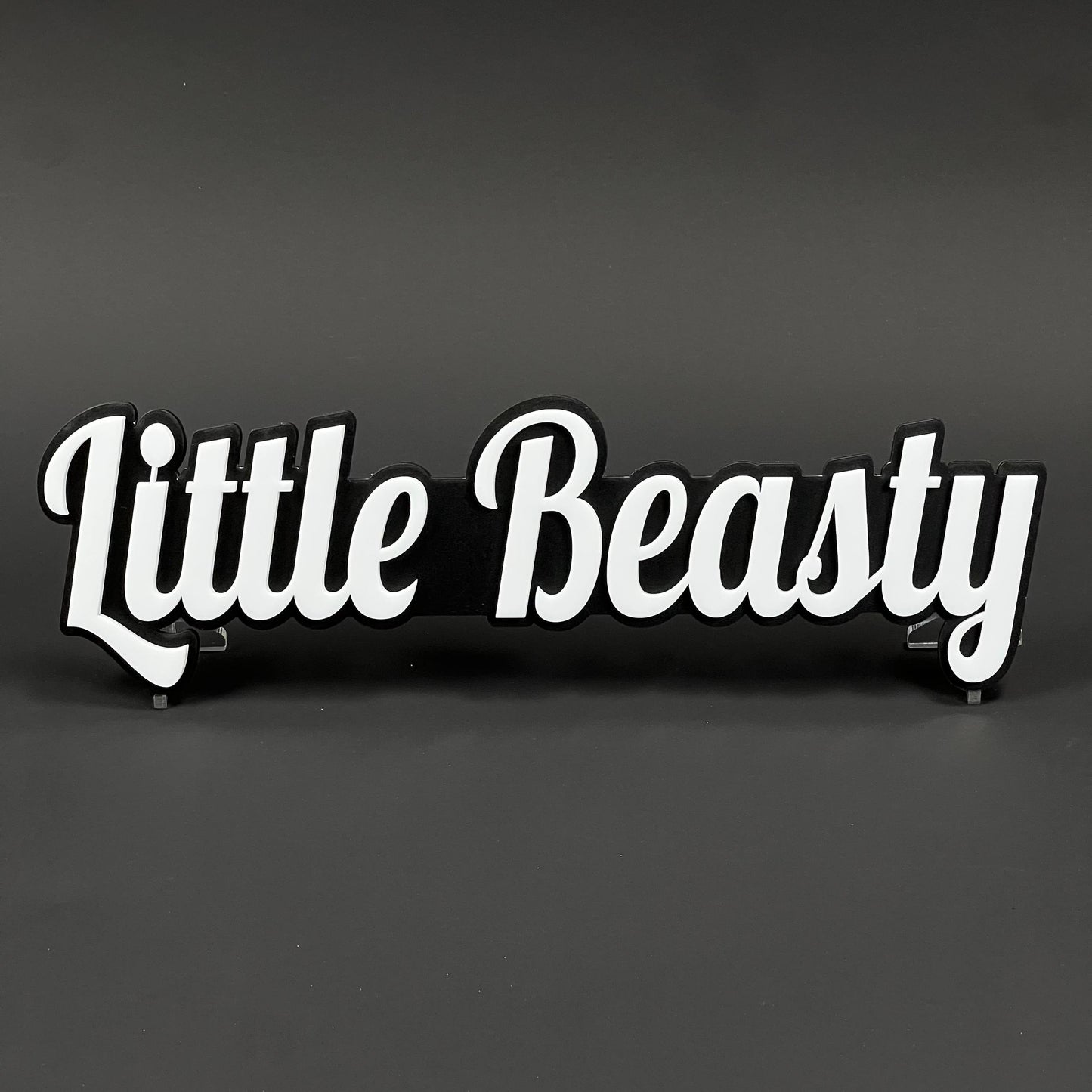 Little Beasty 3D Acrylic Badge - Car Truck Emblem Fender Tailgate Trunk Sticker