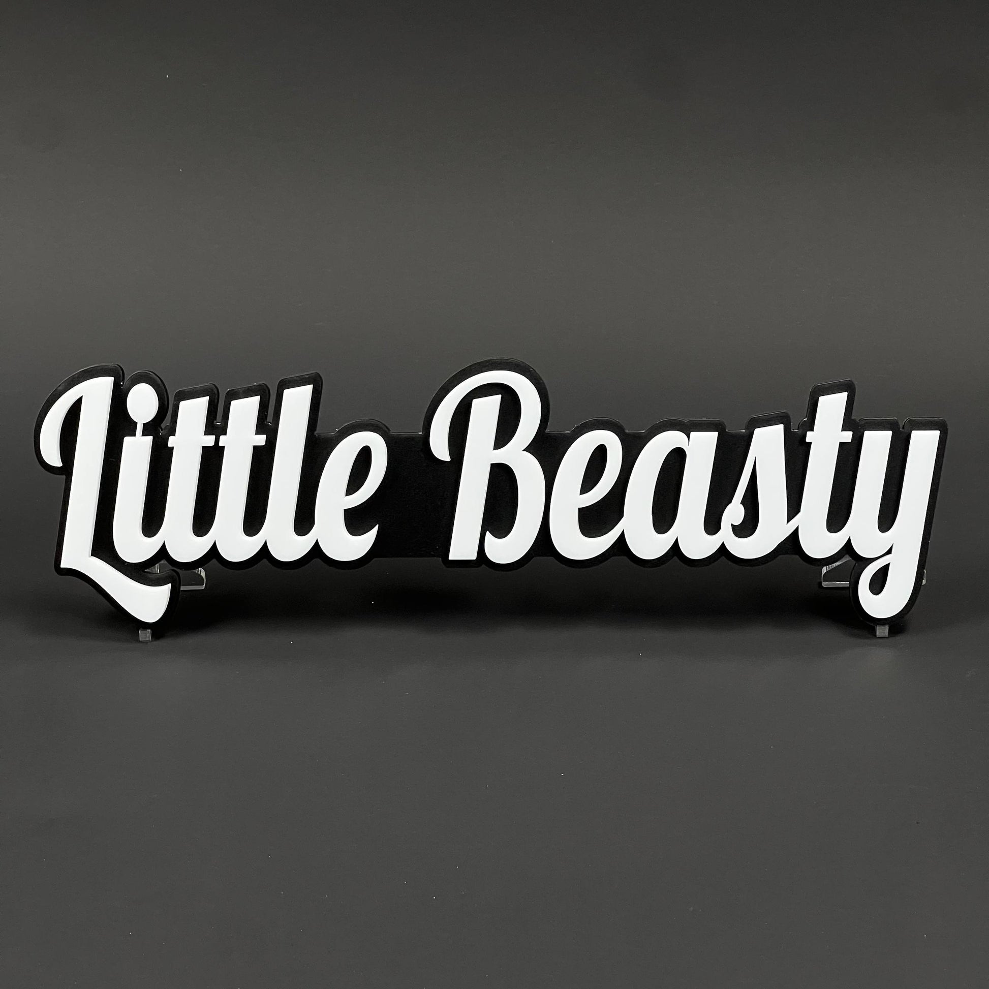 Little Beasty 3D Acrylic Badge - Car Truck Emblem Fender Tailgate Trunk Sticker