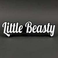 Little Beasty 3D Acrylic Badge - Car Truck Emblem Fender Tailgate Trunk Sticker