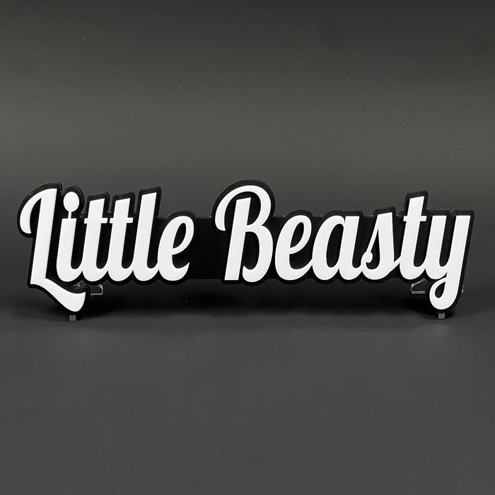 Little Beasty 3D Acrylic Badge - Car Truck Emblem Fender Tailgate Trunk Sticker