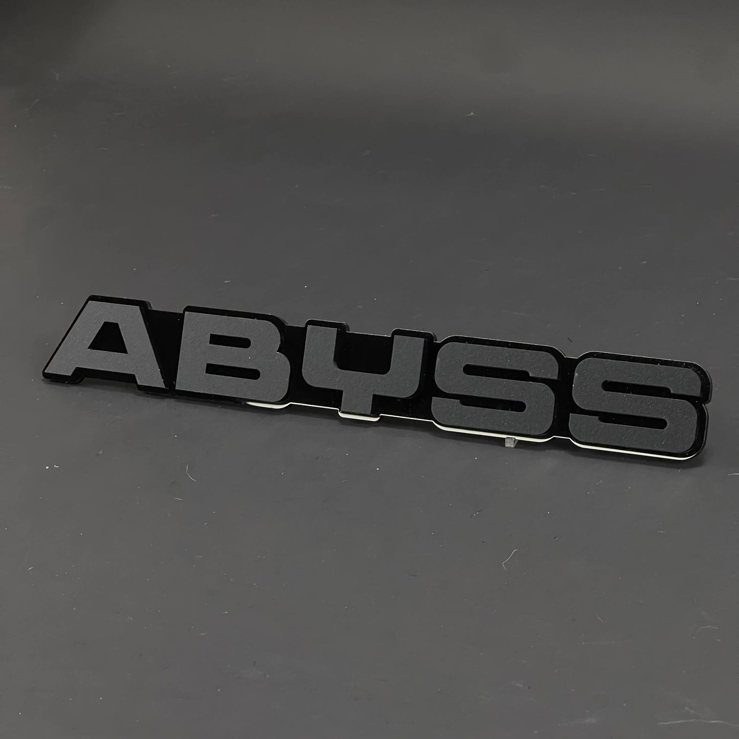 1PC ABYSS 3D Acrylic Badge - Car Truck Emblem Fender Tailgate Trunk Sticker