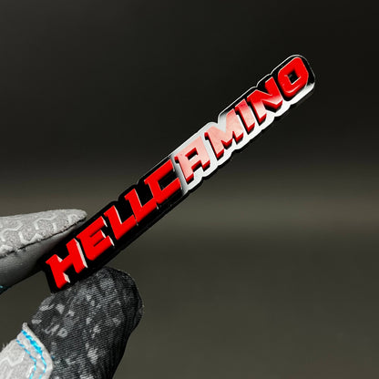 1PC HELLCAMINO 3D Acrylic Badge - Car Truck Emblem Fender Tailgate Trunk Sticker