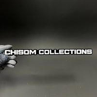 1PC CHISOM COLLECTIONS 3D Acrylic Badge - Car Truck Emblem Fender Sticker