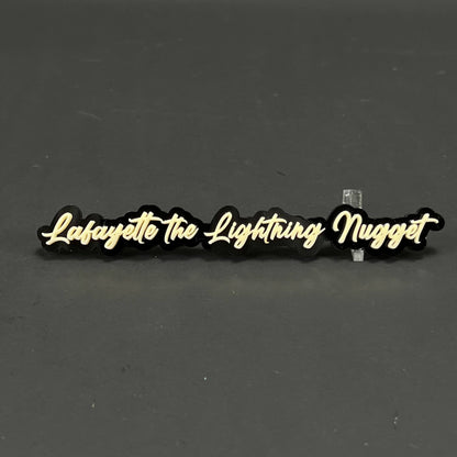 1PC Lafayette the Lightning Nugget 3D Acrylic Car Badge - Fender Emblem
