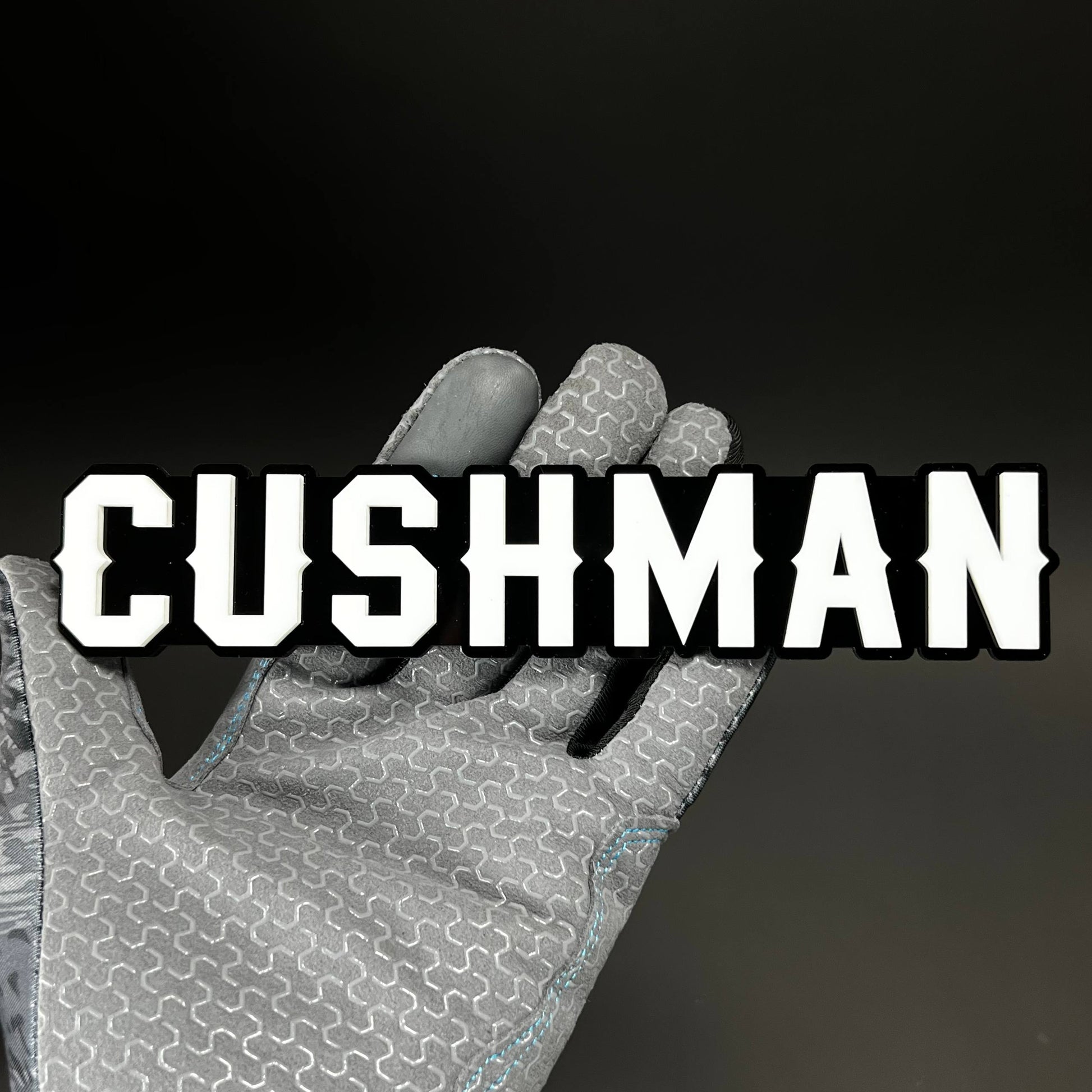 1PC CUSHMAN 3D Acrylic Badge - Car Truck Emblem Fender Tailgate Trunk Sticker