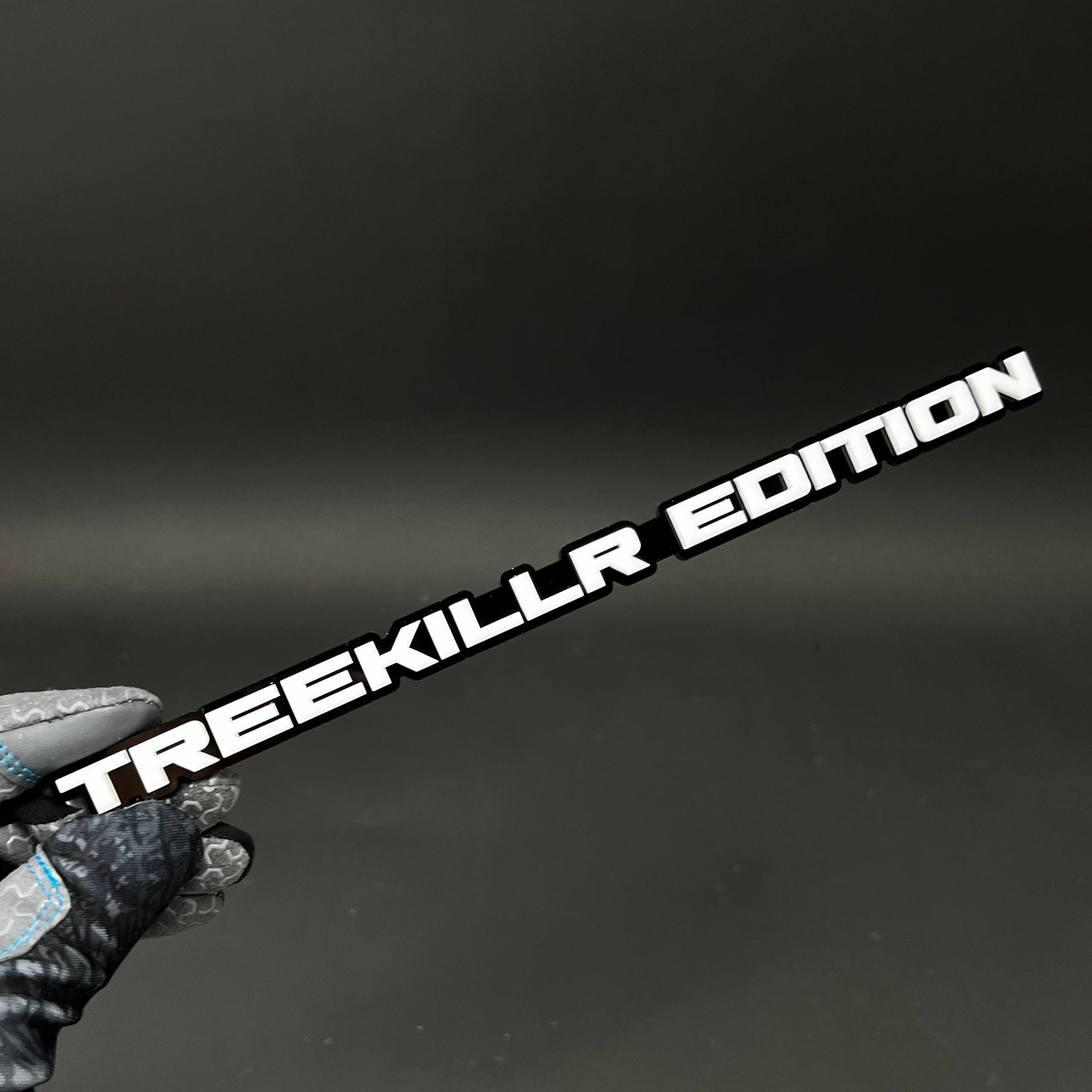 1PC TREEKILLR EDITION 3D Acrylic Badge - Car Truck Emblem Fender Sticker