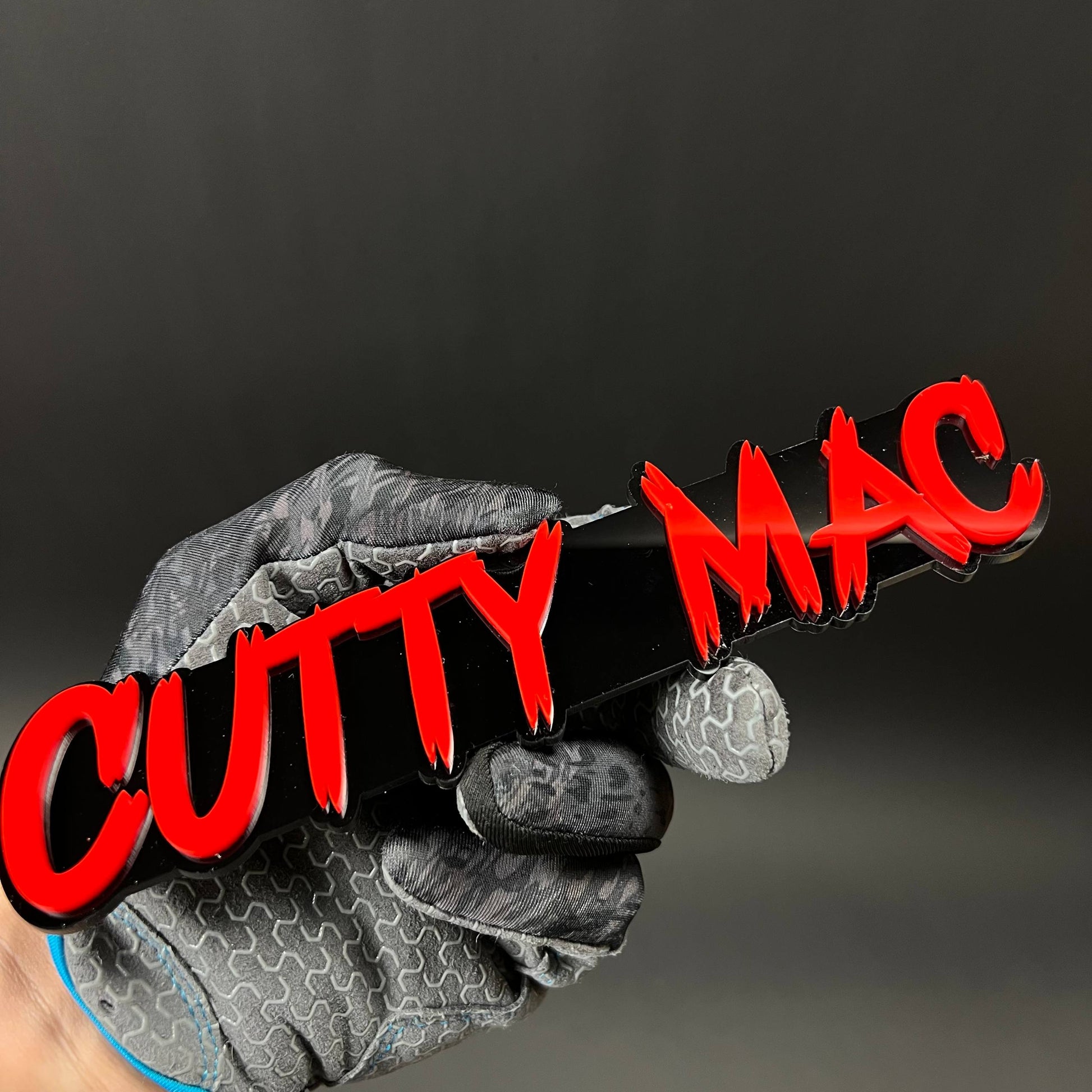 1PC CUTTY MAC 3D Acrylic Badge - Car Truck Emblem Fender Tailgate Trunk Sticker