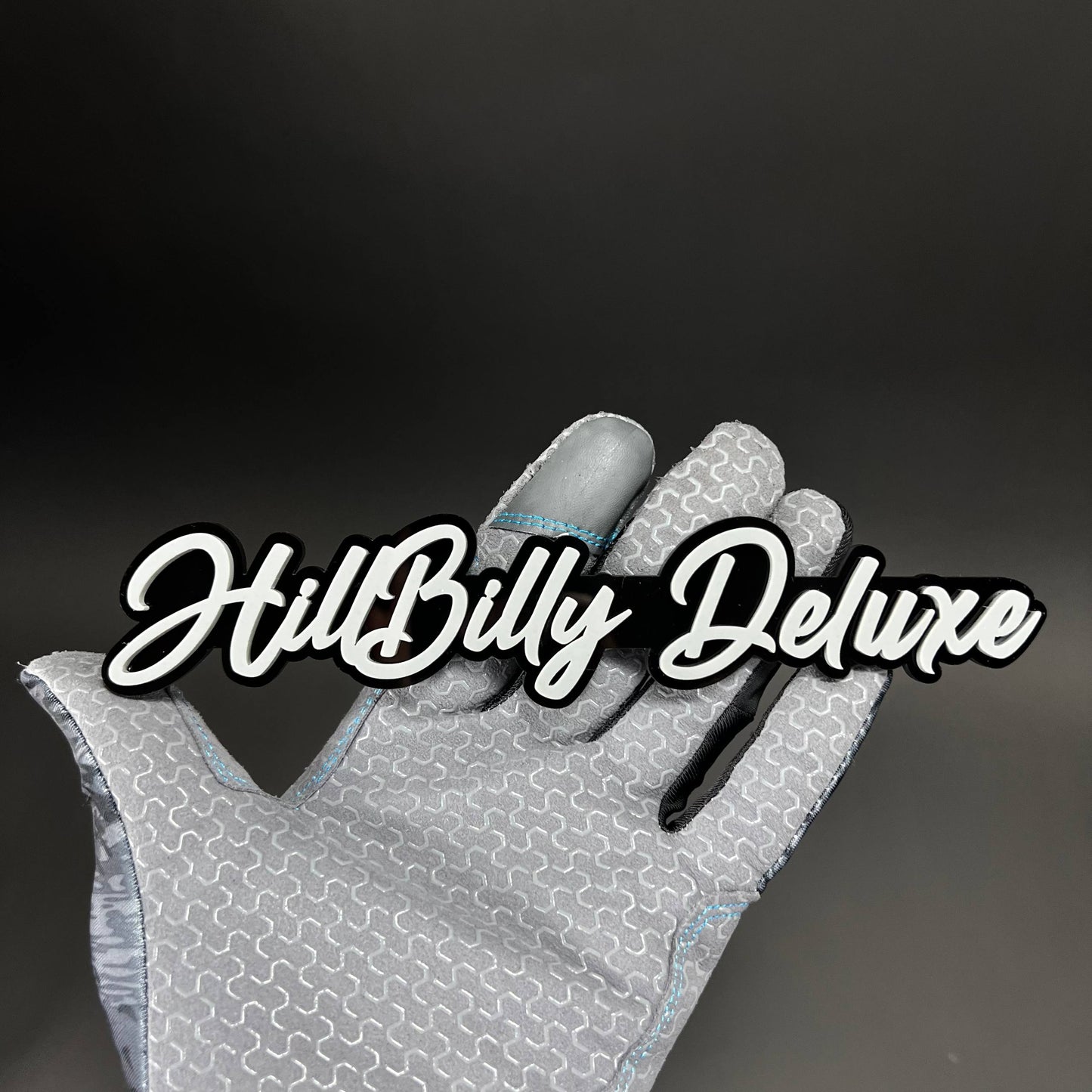 1PC HillBilly Deluxe 3D Acrylic Badge - Car Truck Emblem Fender Sticker