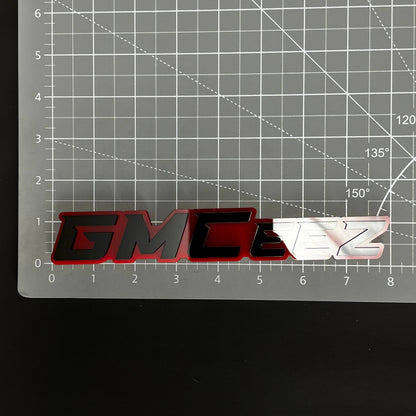 1PC GMCeez 3D Acrylic Badge - Car Truck Emblem Fender Tailgate Trunk Sticker