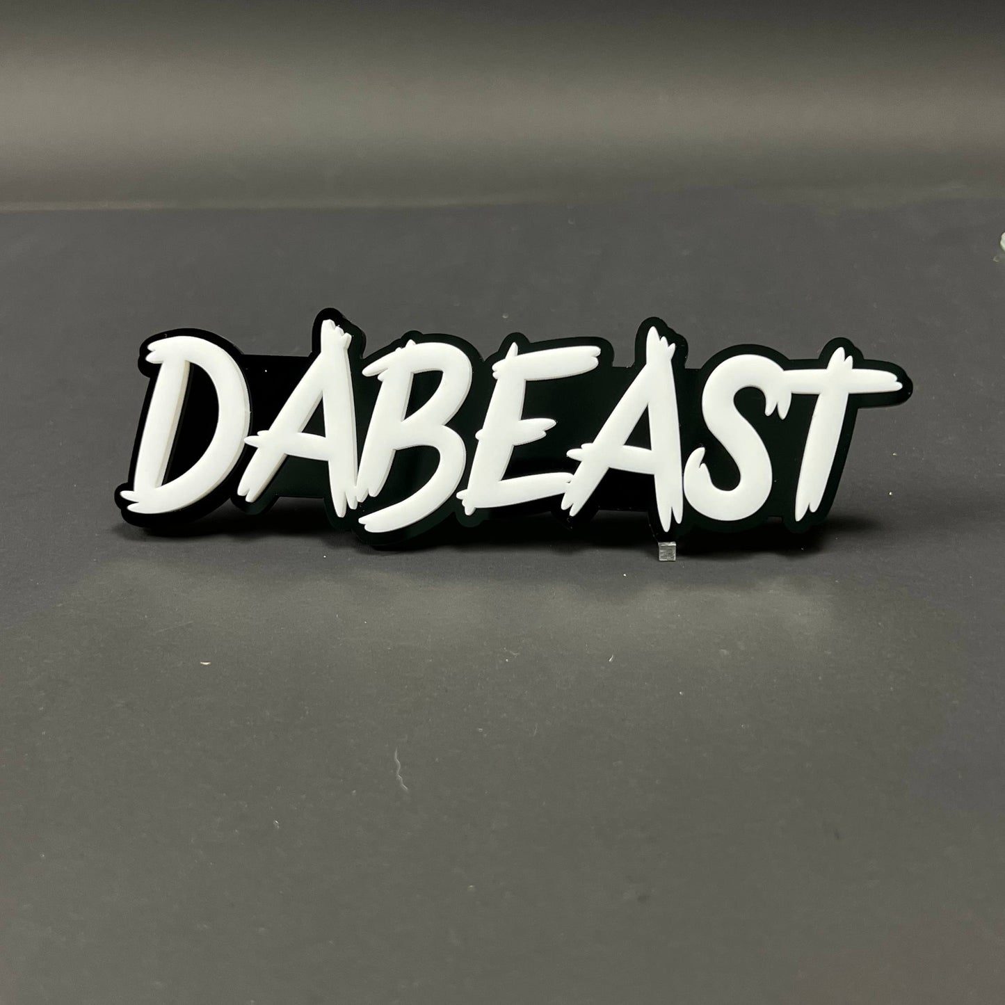 1PC DABEAST 3D Acrylic Badge - Car Truck Emblem Fender Tailgate Trunk Sticker