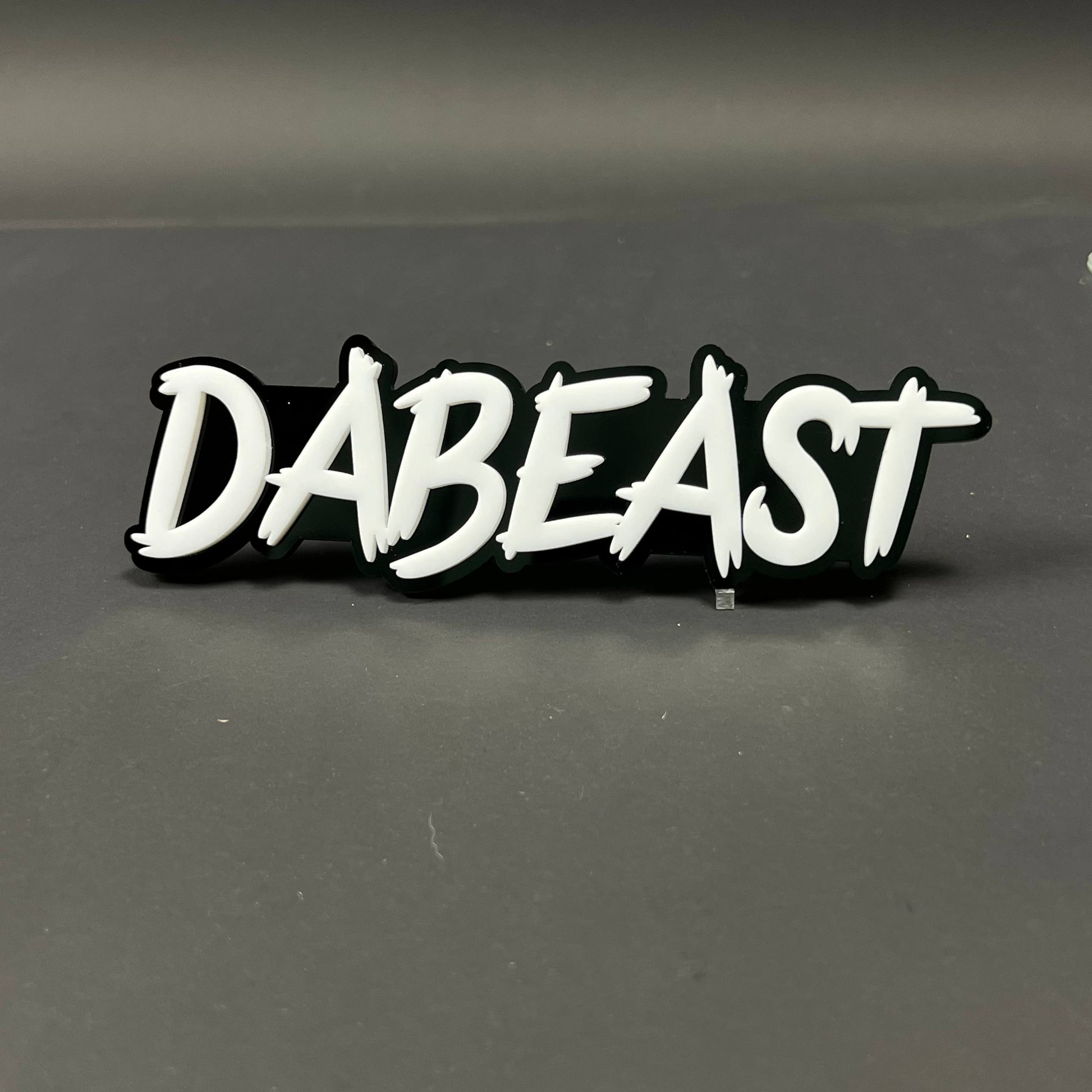 1PC DABEAST 3D Acrylic Badge - Car Truck Emblem Fender Tailgate Trunk Sticker