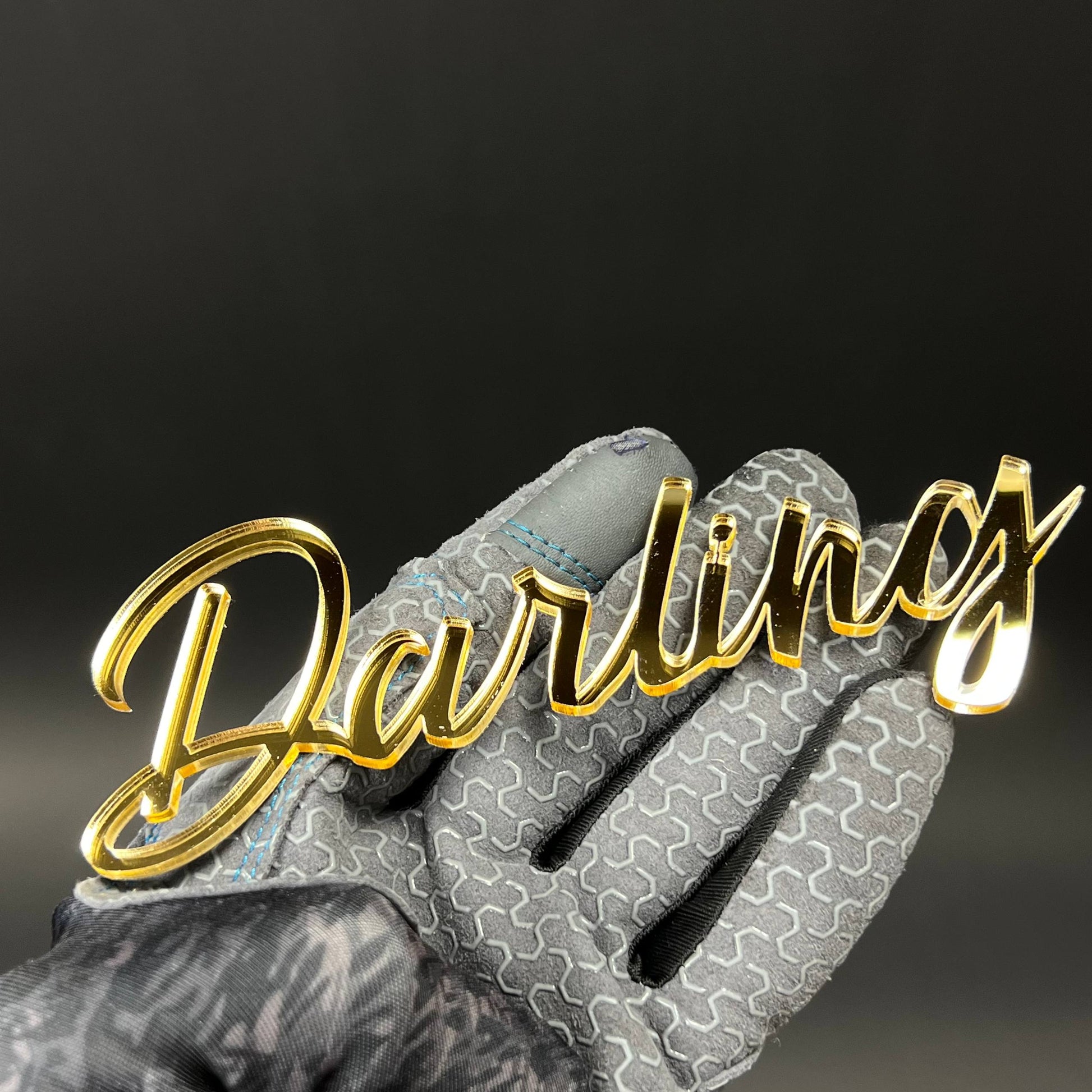 1PC Darling 3D Acrylic Badge - Car Truck Emblem Fender Tailgate Trunk Sticker