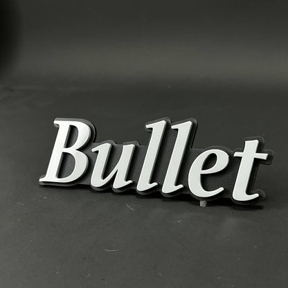 1PC Bullet 3D Acrylic Badge - Car Truck Emblem Fender Tailgate Trunk Sticker