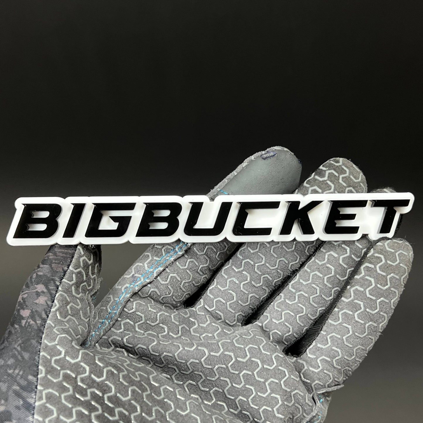 1PC BIGBUCKET 3D Acrylic Badge - Car Truck Emblem Fender Tailgate Trunk Sticker