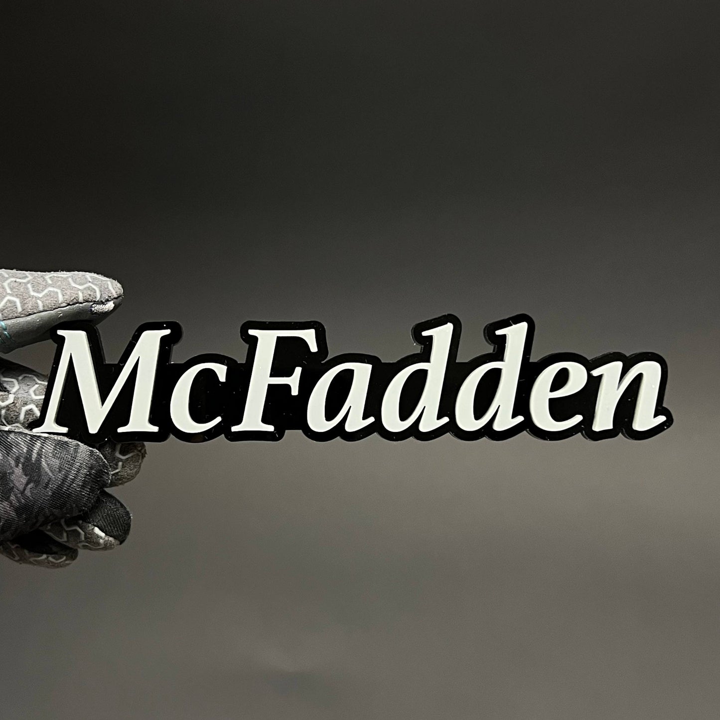 1PC McFadden 3D Acrylic Badge - Car Truck Emblem Fender Tailgate Trunk Sticker